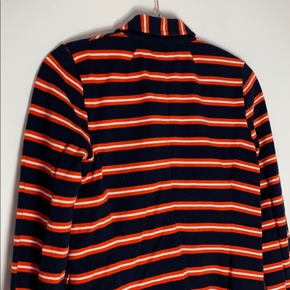 J. Crew Factory navy striped knit blazer XS - Picture 5 of 8
